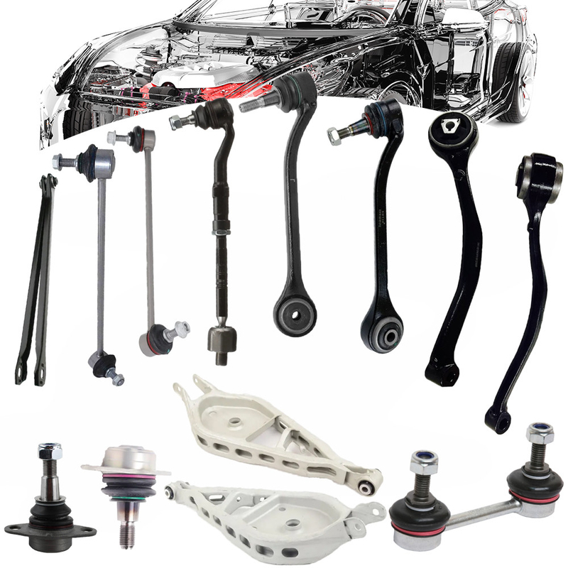 Peças para automóveis Suspensão cabeça de bola Balance Bar Tie Rod Control Arm traseiro Wishbone inferior Para BMW Old X3 E83 2004-2008