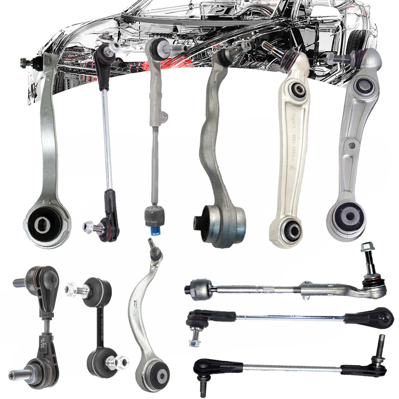 Peças para veículos elétricos de nova energia Barra de estabilizador de vara de ligação dianteira inferior reta / braço dobrado Assembléia para BMW I4 (G26) 2022-