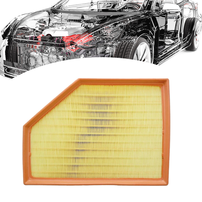 Filtro de ar de motor 30636551 Filtração de alto desempenho para S60 V70 XC70