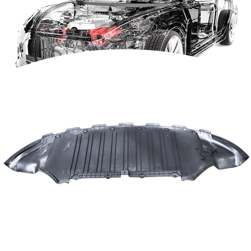 Womala Front Bumper Valance Shield Cover 1493760-00-A-P para SUV Modelo Y Preto