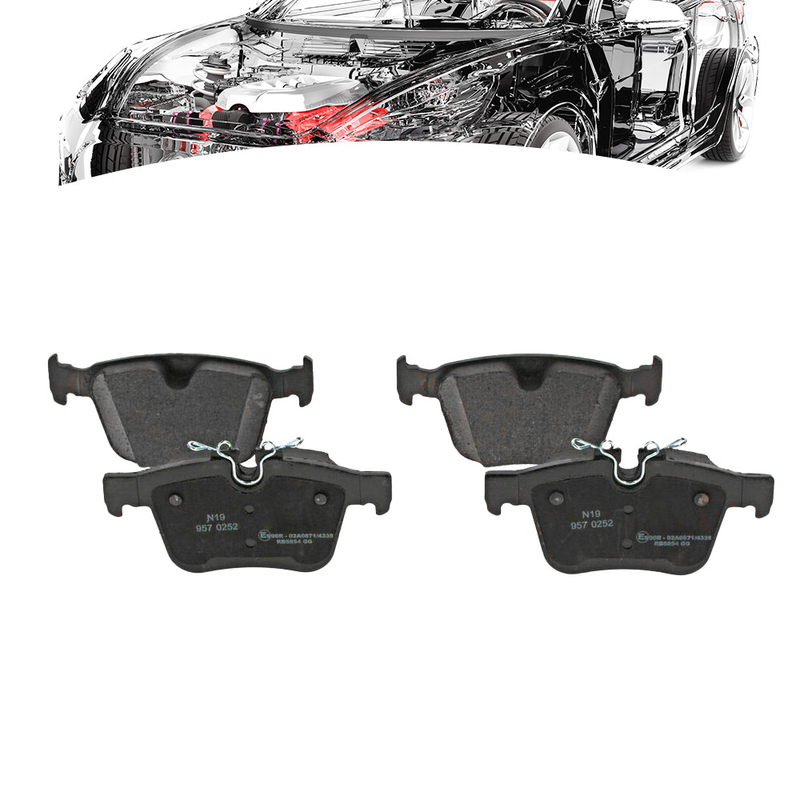 Conjunto de pastilhas de travão Womala LR123010 para Land Rover Discovery Sport Evoque Velar