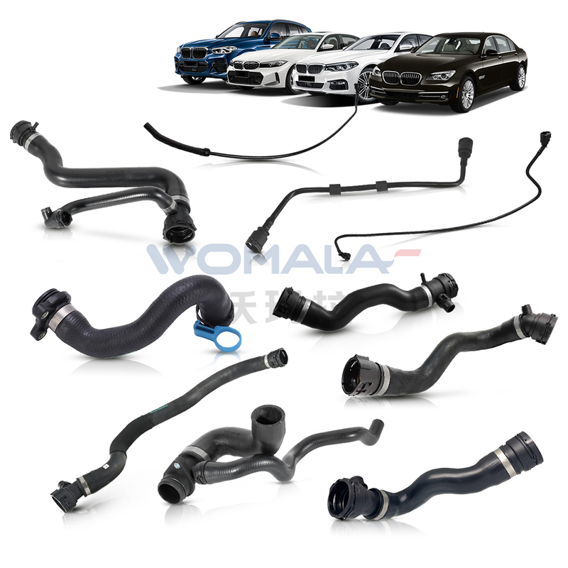 Womala Auto Parts 1712 7531 768 1712 8602 870 Tubos de água de arrefecimento do tubo do radiador para BMW