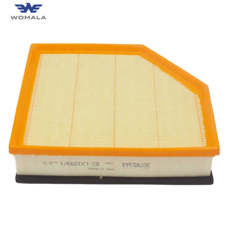 Filtro de ar Womala OE 30745344 para peças sobressalentes de motores Volvo