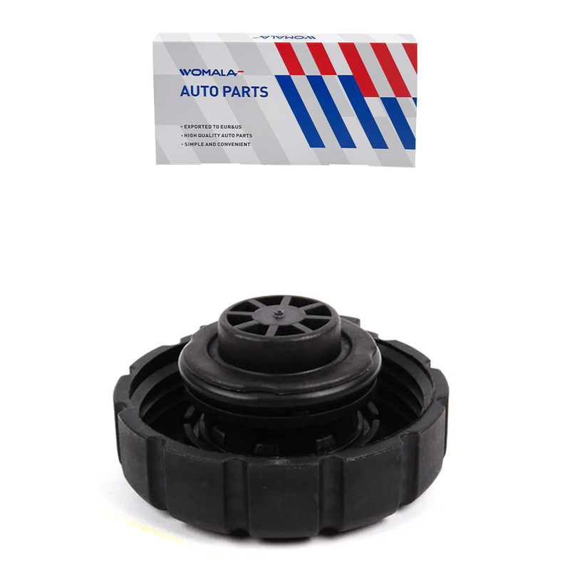 Tampa do reservatório de expansão do líquido de arrefecimento Womala OE 2105010715 para peças do sistema de arrefecimento do motor Mercedes Benz