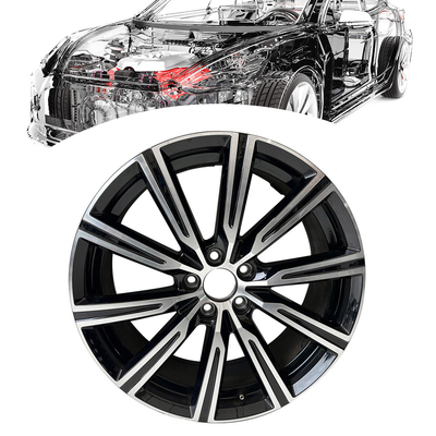19 polegadas MK2 Roda de liga de corte de diamante preto 31423852 para XC60