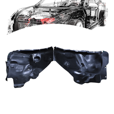 Equipamento de proteção contra choques de ar para rodas dianteiras e direitas