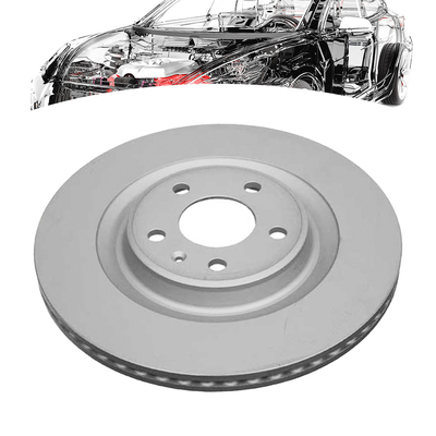 Disco de freio traseiro 95B615601G para modelos Cayenne Macan Panamera SUV